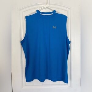 Under Armour Men's Blue Tank Top Size Large